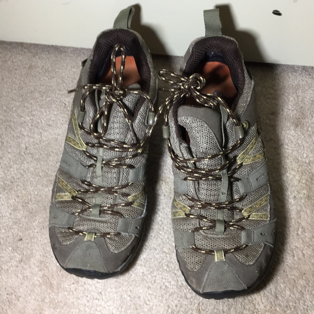 Merrell hiking shoes with vibram soles